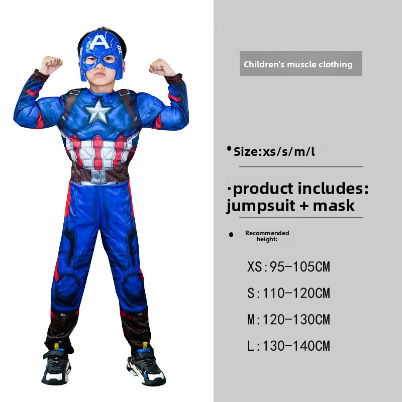 Mens Fashion Jumpsuit - Costume da Spider-Man per Bambini con