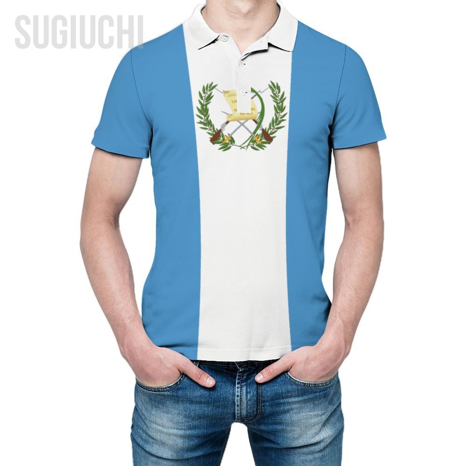 Men'S Fashion Guatemala - Polo unisex con stampa 3D della