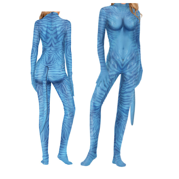 Mens Fashion Jumpsuit - Avatar The Way of Water Costume