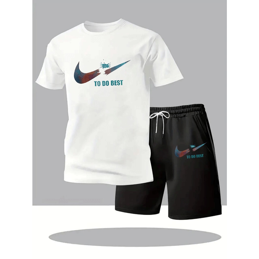 Mens Fashion Style - Nuovo Completo Sportivo Estivo da Uomo,