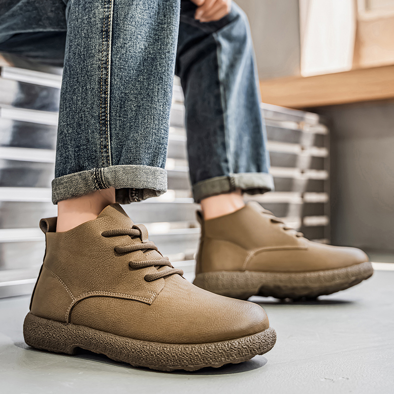 Chelsea Boots Men - Stivaletti da uomo Stivaletti marroni Scarpe