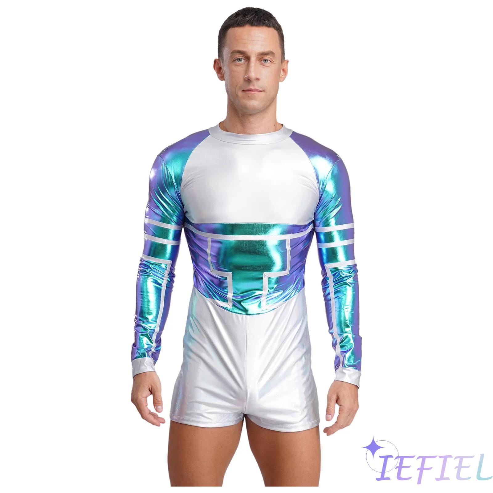 Mens Fashion Jumpsuit - Costume cosplay da astronauta alieno per