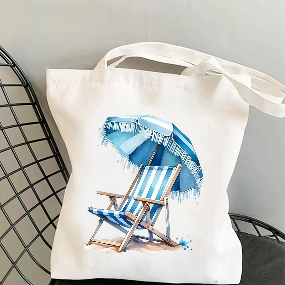 Men'S Fashion Umbrella - Borsa tote in tela con stampa