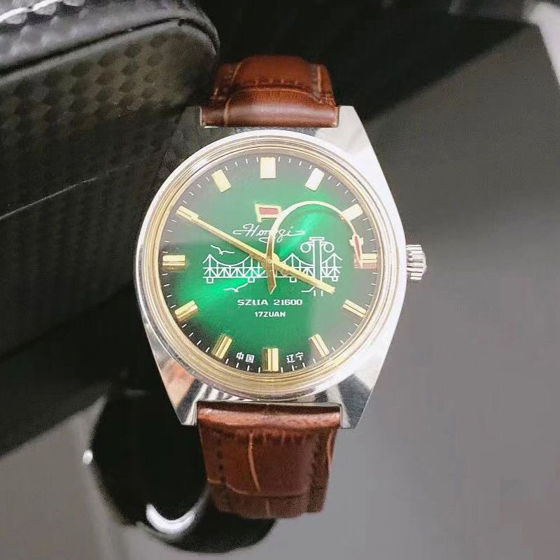 Mens Fashion Bracelet - Orologio da uomo meccanico manuale vecchio