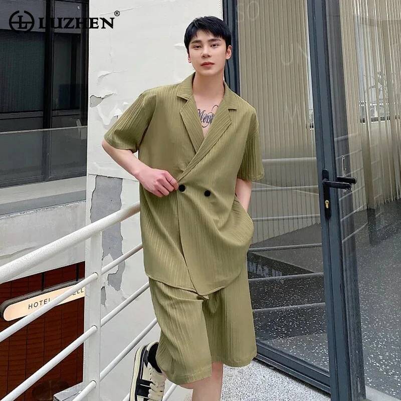 Men'S Fashion For 2026 - LUZHEN Completo Estivo da Uomo 2026