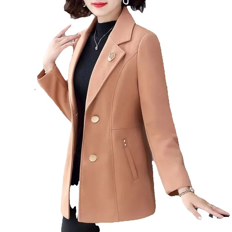 Mens Fashion Blazer - Cappotto autunnale corto 40 anni 50