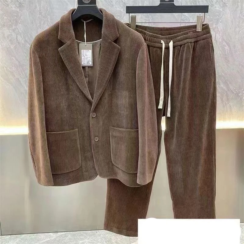 Mens Fashion Blazer - Completo Elegante da Uomo Primaverile Autunnale
