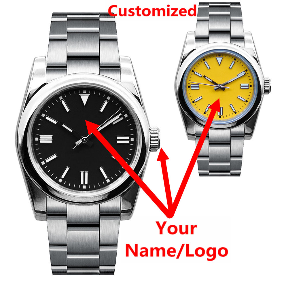 Mens Fashion Bracelet - Orologio da uomo con logo personalizzato,