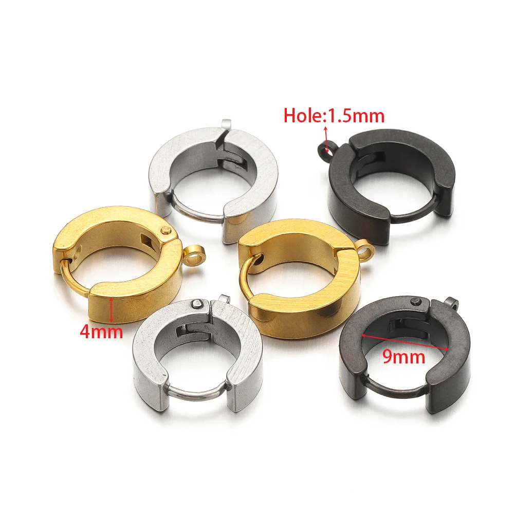 10 pezzi orecchini a cerchio m - Men'S Fashion Jewelry recensione e prezzo