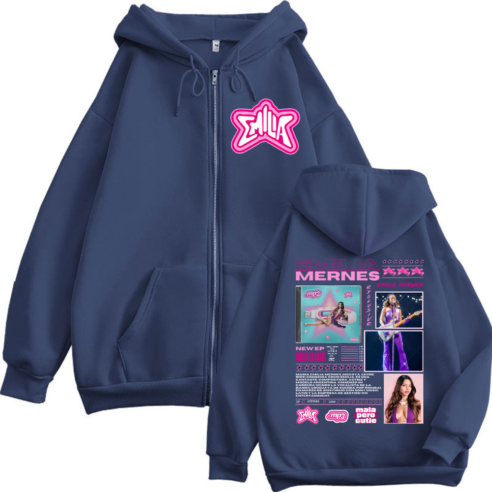 Emilia Mernes MP3 Album Merch  - Mens Fashion Zip Up Hoodies recensione e prezzo