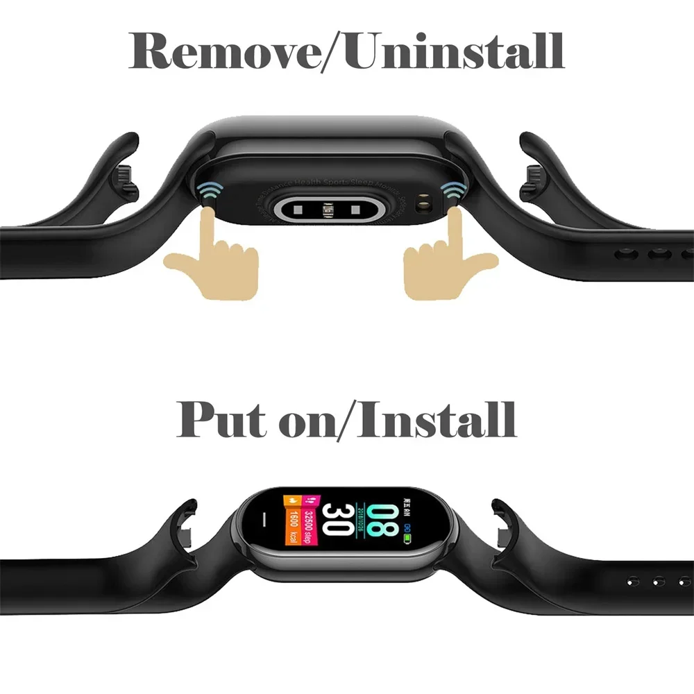 Cinturino in silicone per Xiao - Men'S Fashion Websites recensione e prezzo