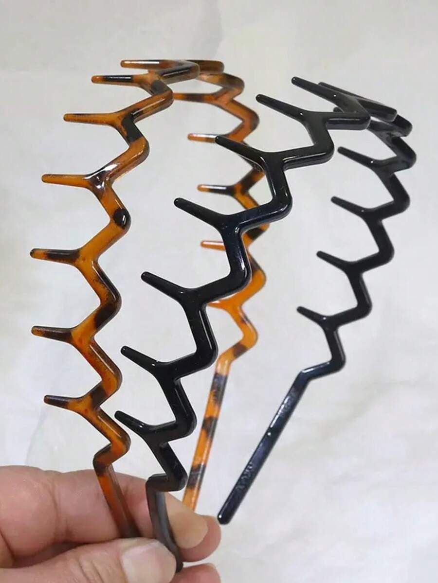 4 fasce per capelli nere con d - Men Fashion Hair Style recensione e prezzo