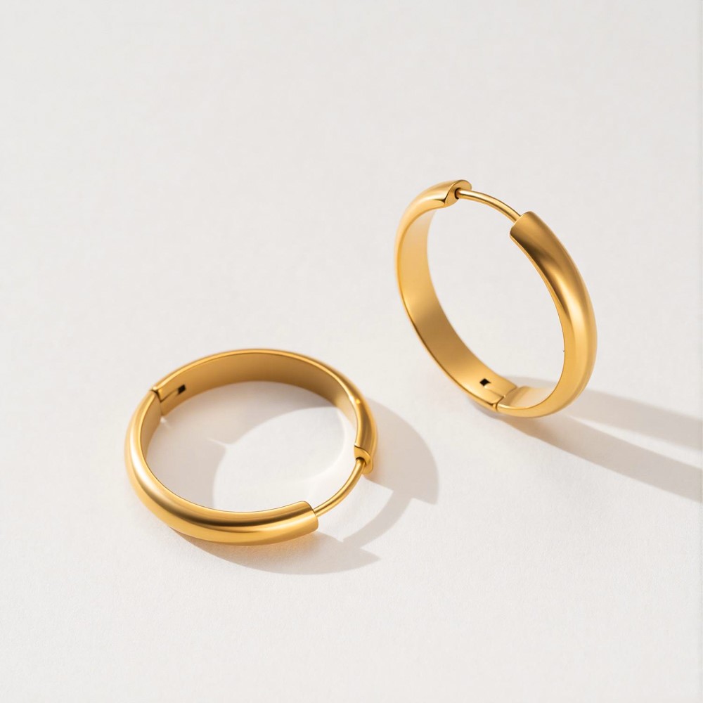 4 Pezzi di Orecchini a Cerchio - Men'S Fashion Jewelry recensione e prezzo
