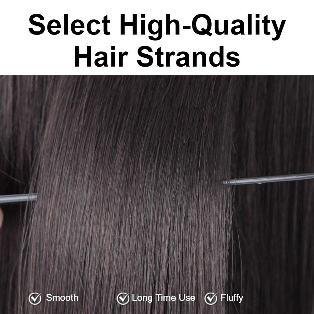 Parrucca sintetica per capelli - Men Fashion Hair Style recensione e prezzo