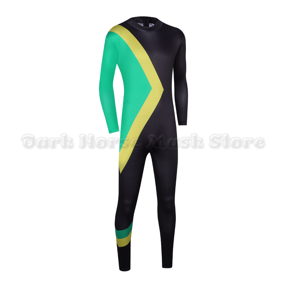 Costume Cosplay Anime Cool Run - Mens Fashion Jumpsuit recensione e prezzo