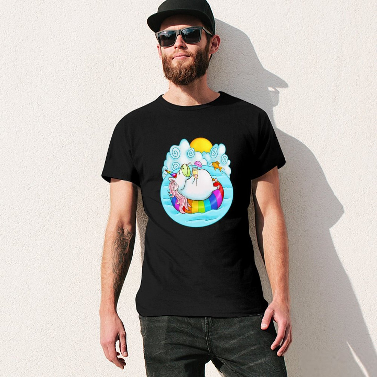 T-shirt casual di moda urbana  - Men'S Fashion Umbrella recensione e prezzo