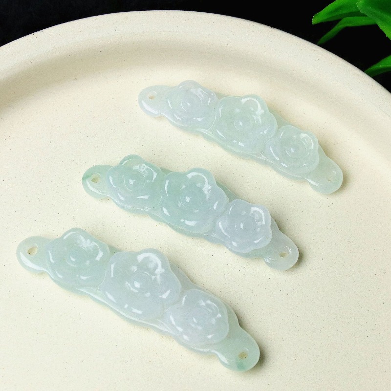 1 Pezzo Fiore in Giada Natural - Men'S Fashion Jewelry recensione e prezzo