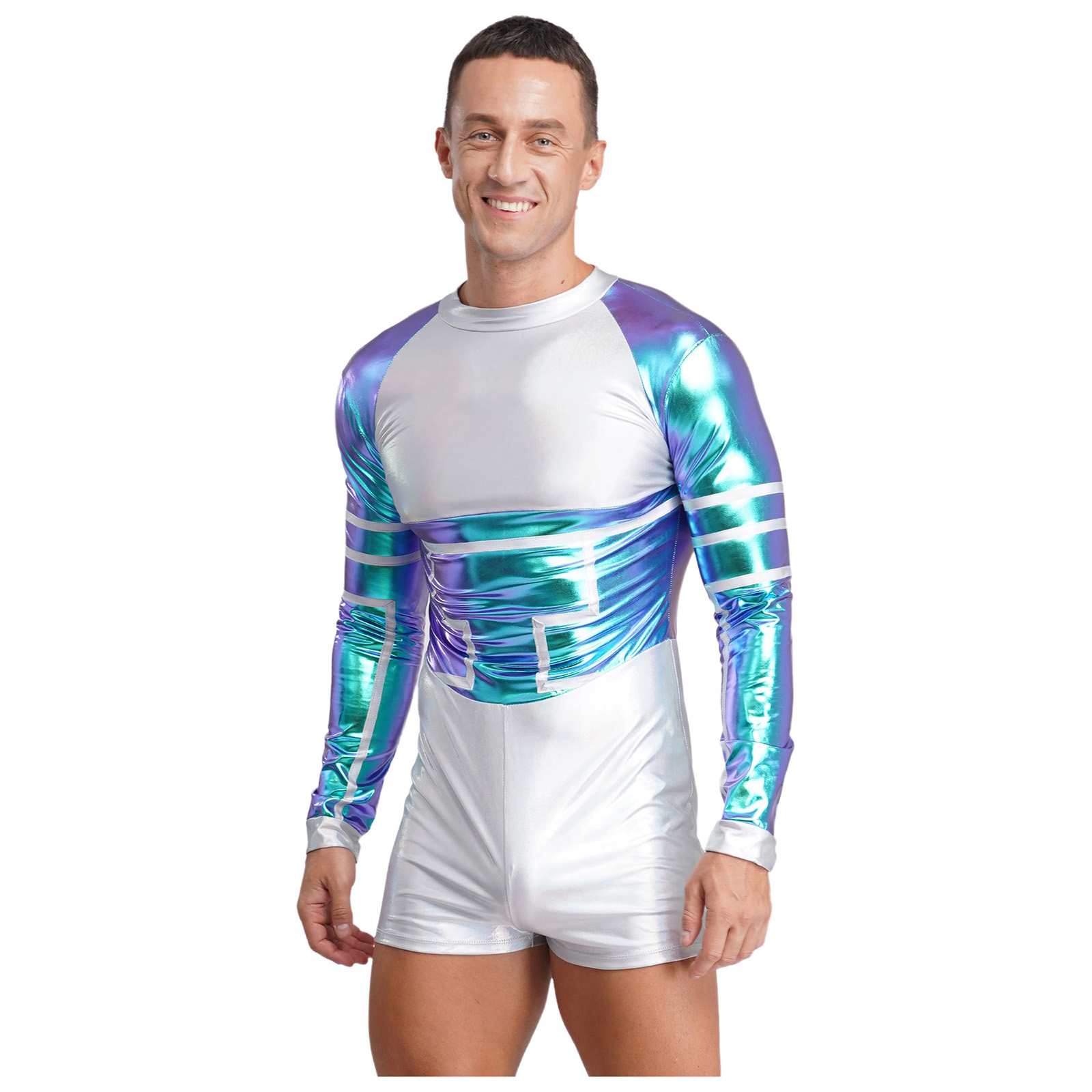 Costume cosplay da astronauta  - Mens Fashion Jumpsuit recensione e prezzo