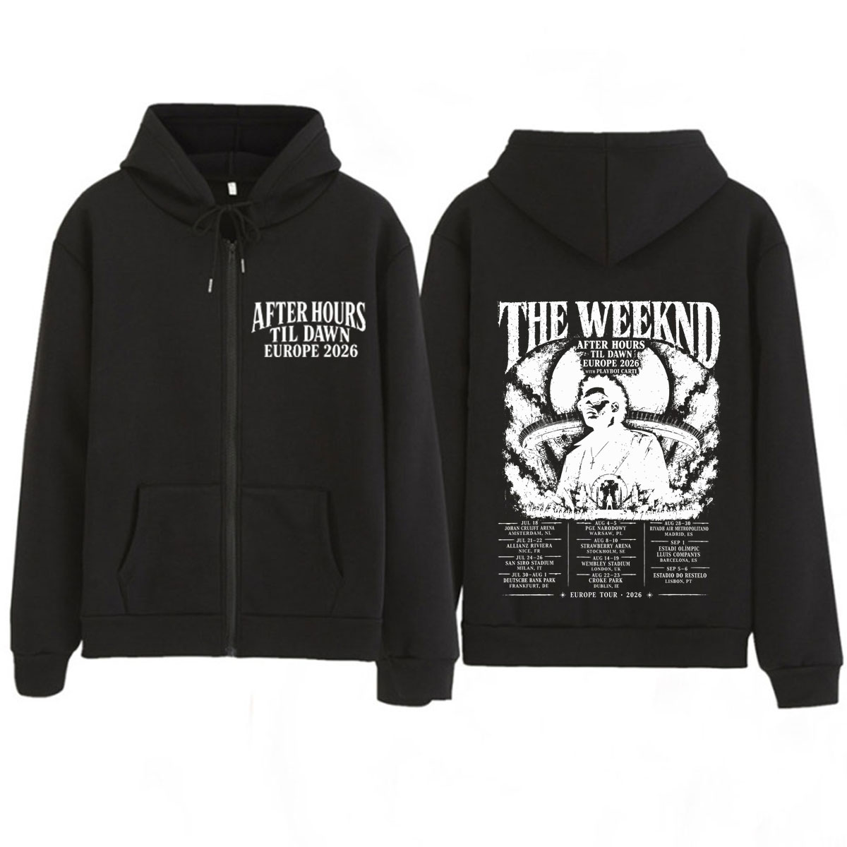 Felpa con Cappuccio e Zip Afte - Mens Fashion Zip Up Hoodies recensione e prezzo