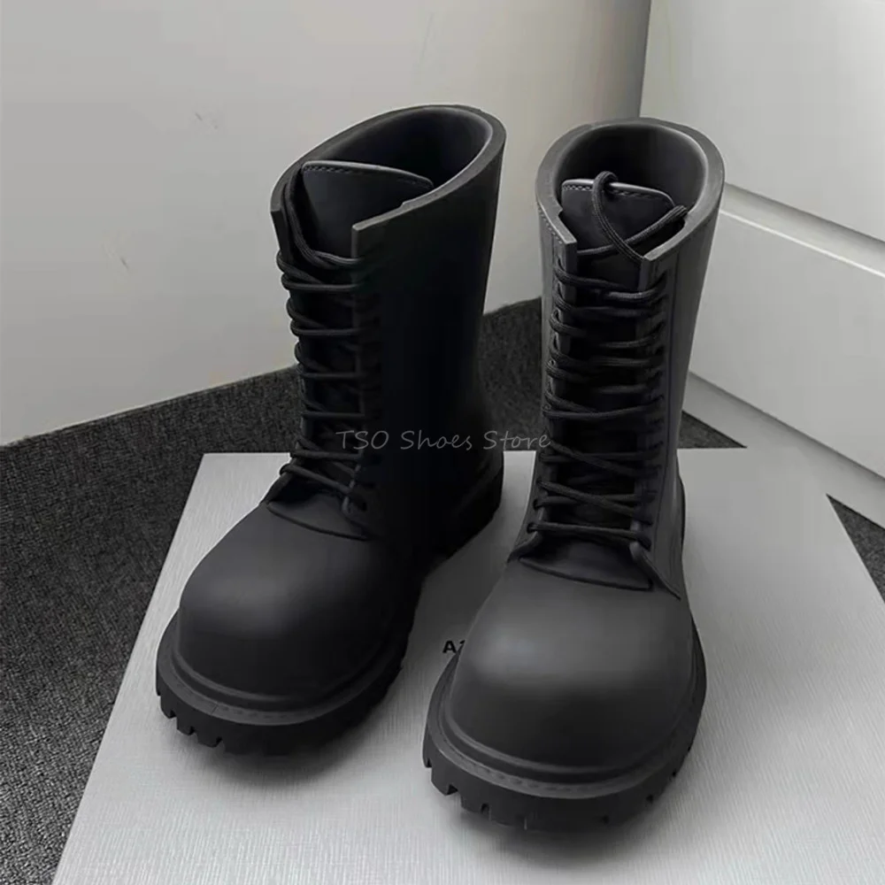 Stivali neri con fondo spesso  - Chelsea Boots Men recensione e prezzo