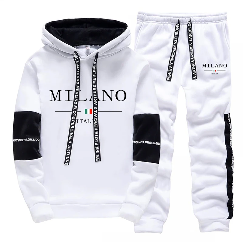 Completo da Uomo/Felpa con Cap - Men'S Fashion Pants recensione e prezzo