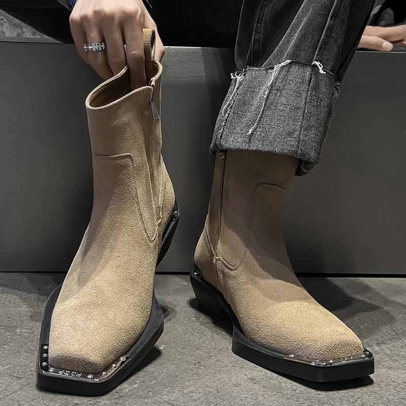 Stivali da uomo in pelle scamo - Chelsea Boots Men recensione e prezzo