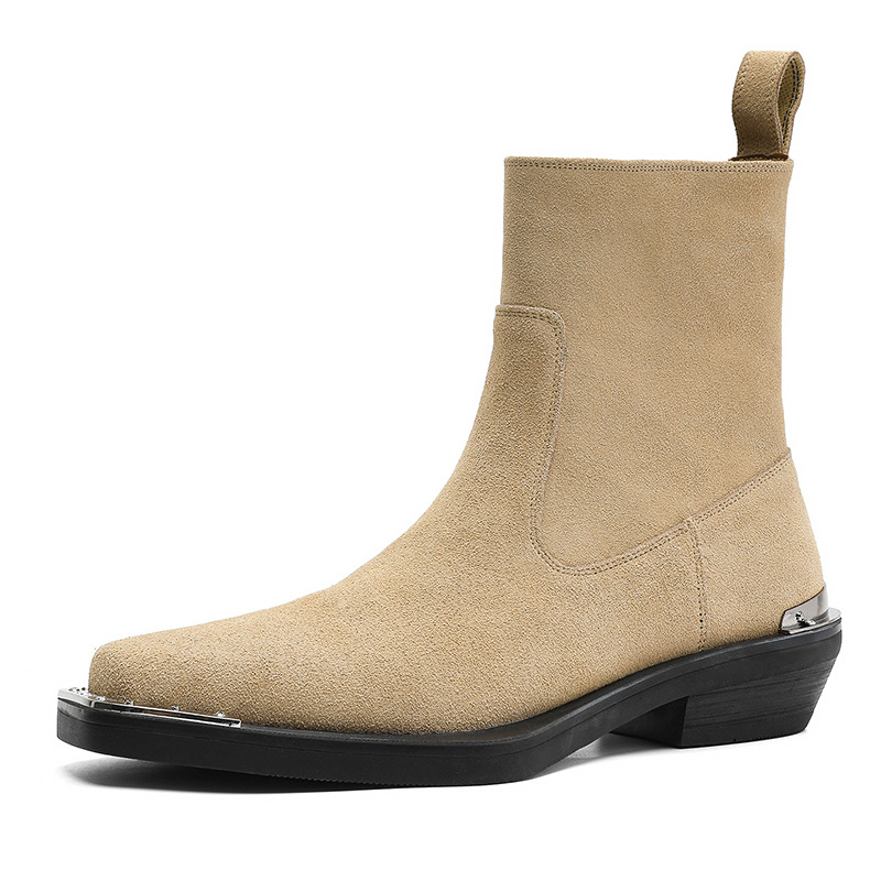 Stivali da uomo in pelle scamo - Chelsea Boots Men recensione e prezzo