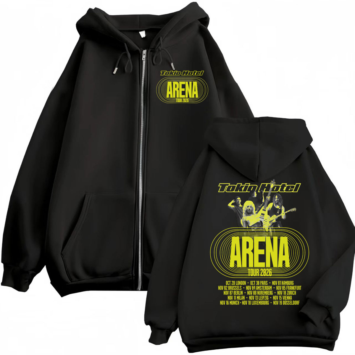 Felpe con cappuccio con cernie - Mens Fashion Zip Up Hoodies recensione e prezzo