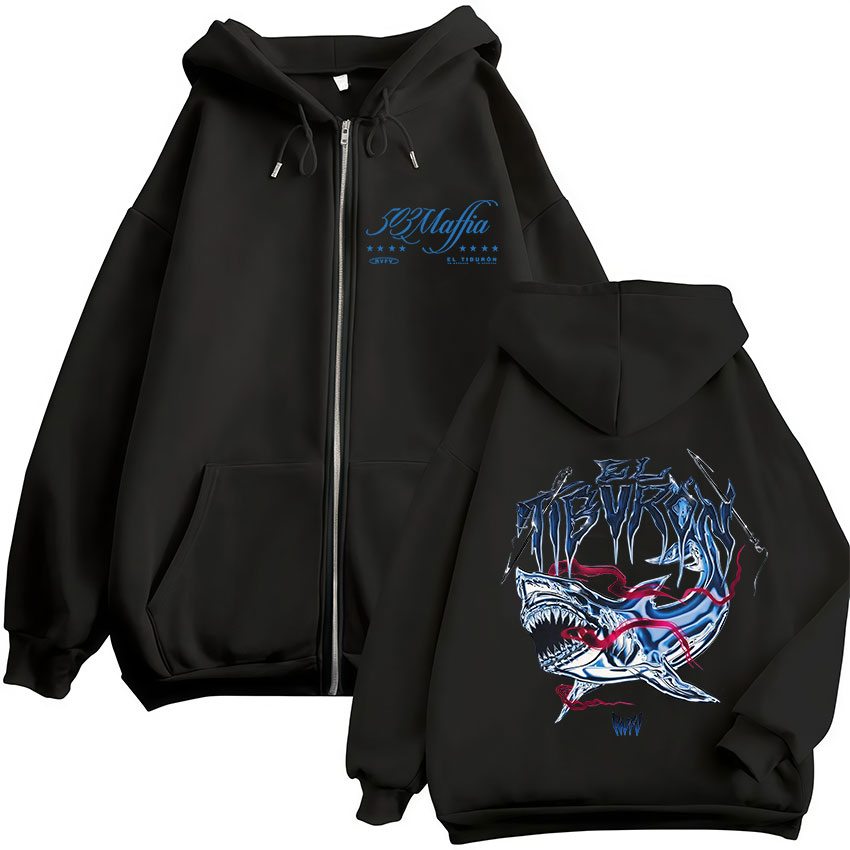 RVFV EL TIBVRON Tour 2025 Capp - Mens Fashion Zip Up Hoodies recensione e prezzo