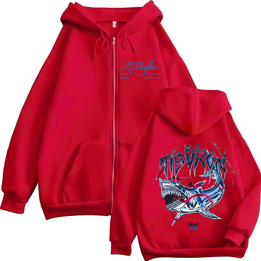 RVFV EL TIBVRON Tour 2025 Capp - Mens Fashion Zip Up Hoodies recensione e prezzo