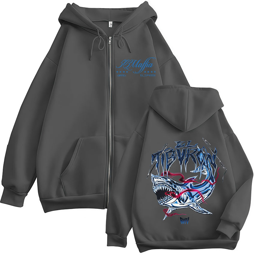 RVFV EL TIBVRON Tour 2025 Capp - Mens Fashion Zip Up Hoodies recensione e prezzo