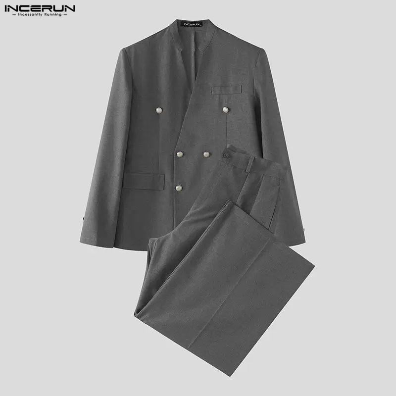 Completi da Uomo INCERUN, Set  - Mens Fashion Blazer recensione e prezzo