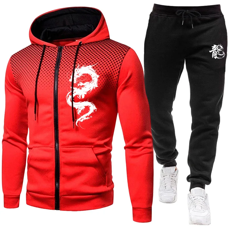 Set da Uomo con Stampa Drago d - Men'S Fashion Pants recensione e prezzo