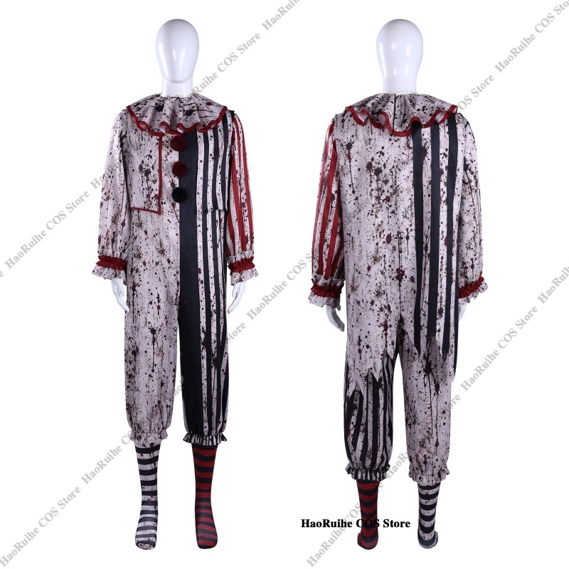 Nuovo Costume da Clown Terrifi - Mens Fashion Jumpsuit recensione e prezzo