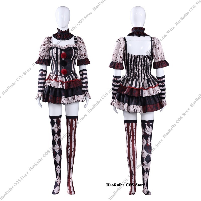 Nuovo Costume da Clown Terrifi - Mens Fashion Jumpsuit recensione e prezzo