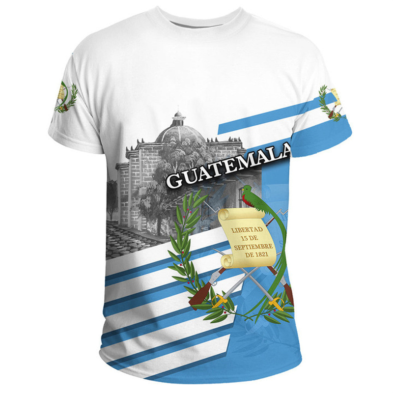 T-Shirt con bandiera etnica de - Men'S Fashion Guatemala recensione e prezzo