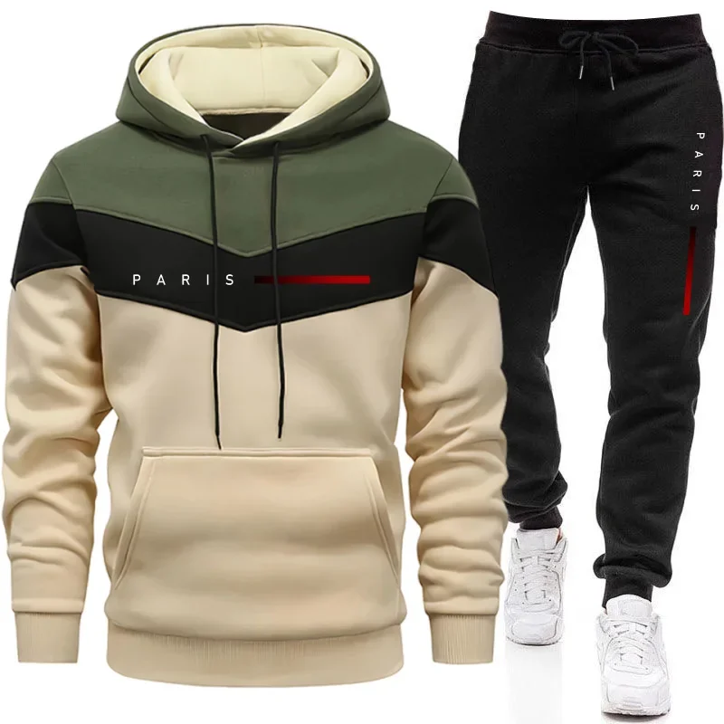 Set di Felpe con Cappuccio da  - Men'S Fashion Pants recensione e prezzo