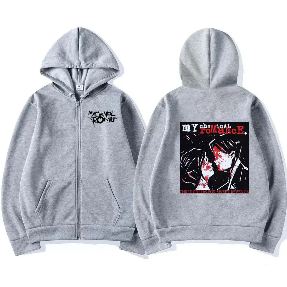 Rock Band My Chemical Romance  - Mens Fashion Zip Up Hoodies recensione e prezzo