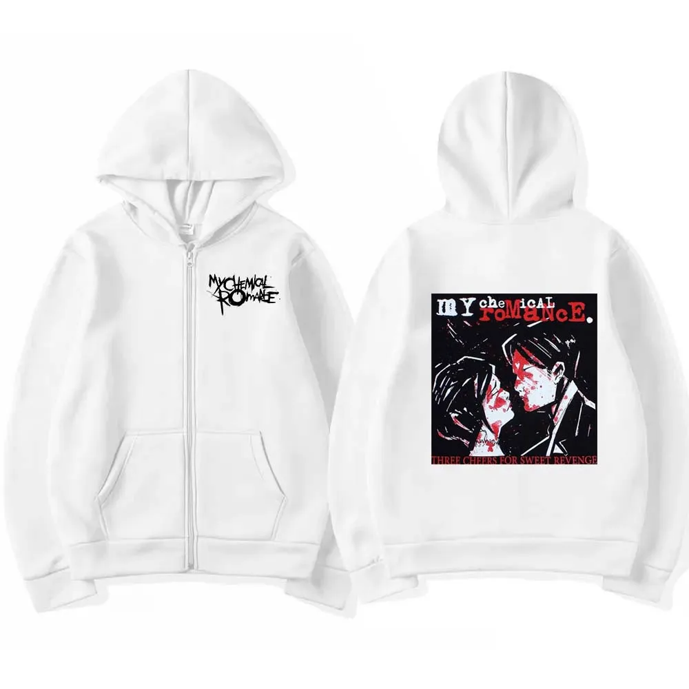 Rock Band My Chemical Romance  - Mens Fashion Zip Up Hoodies recensione e prezzo