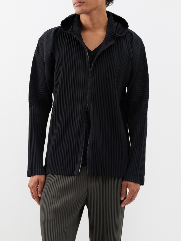 Felpa con Cappuccio Plissettat - Mens Fashion Zip Up Hoodies recensione e prezzo