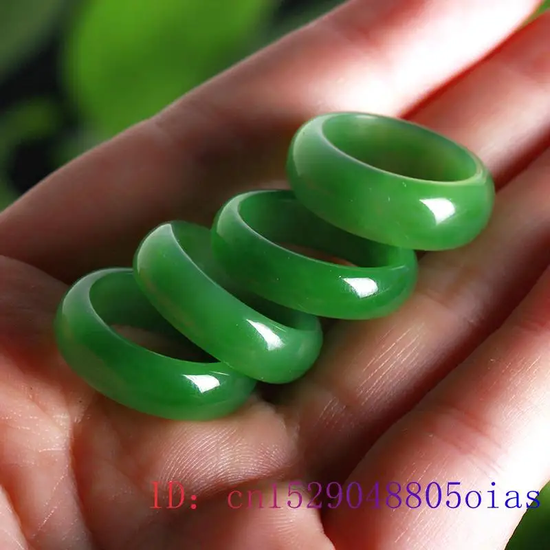 Anello di giada Hetian verde n - Men'S Fashion Jewelry recensione e prezzo